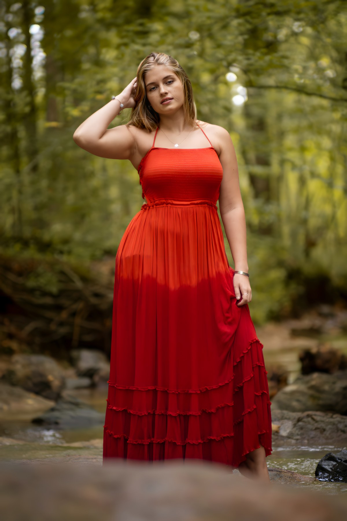 Senior portrait highlight
