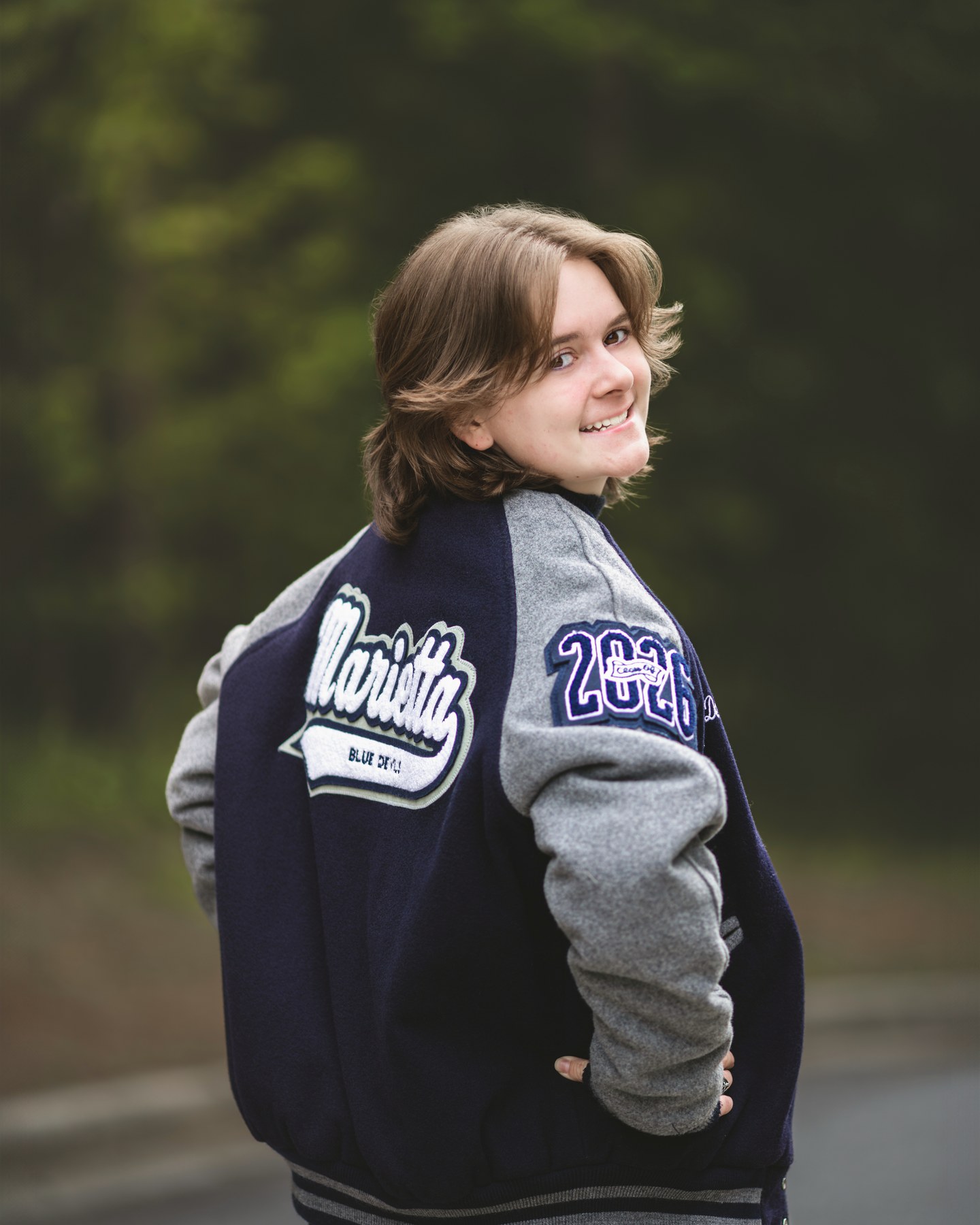 Senior portrait by Own It Seniors