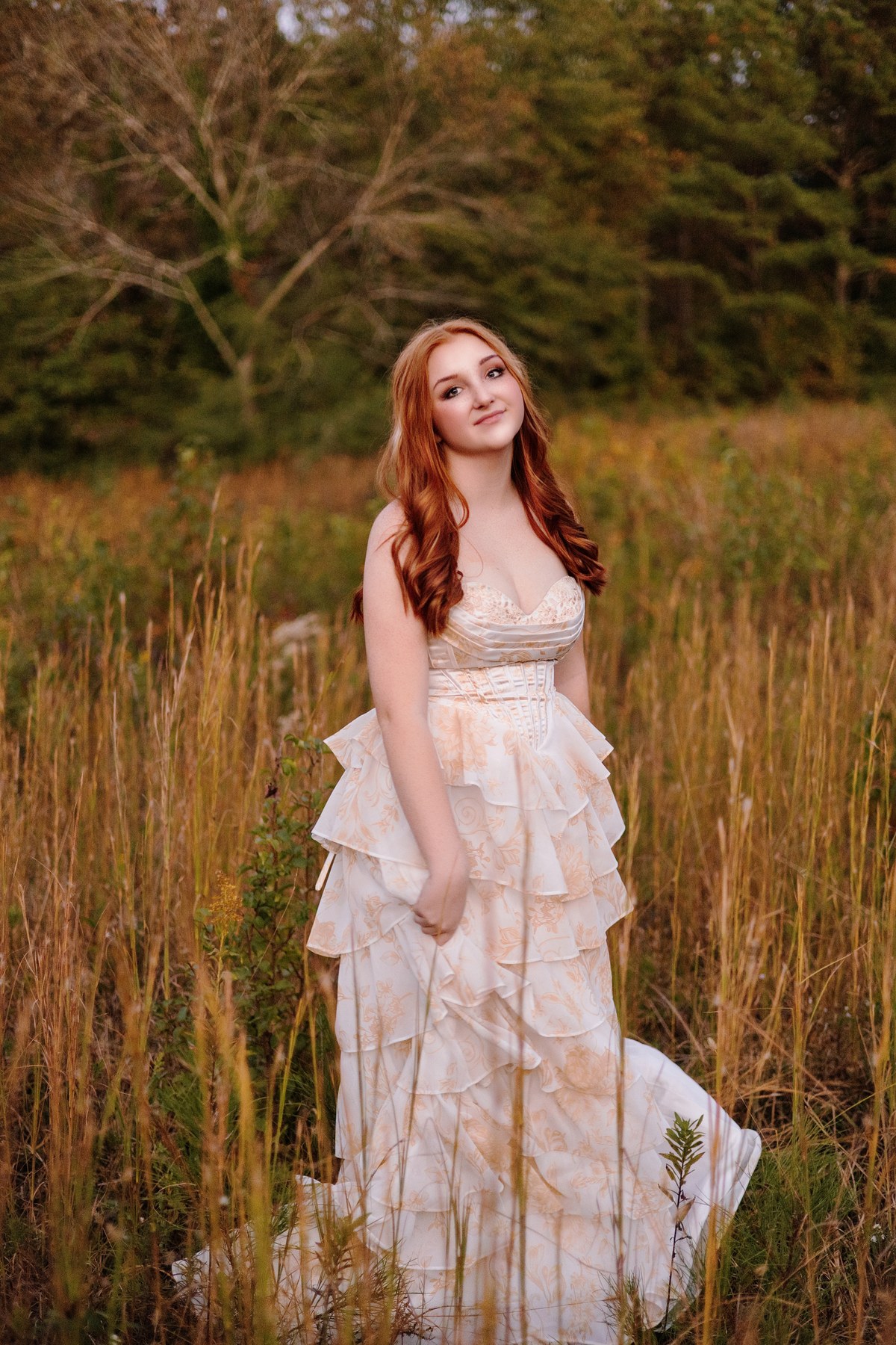 Senior portrait detail