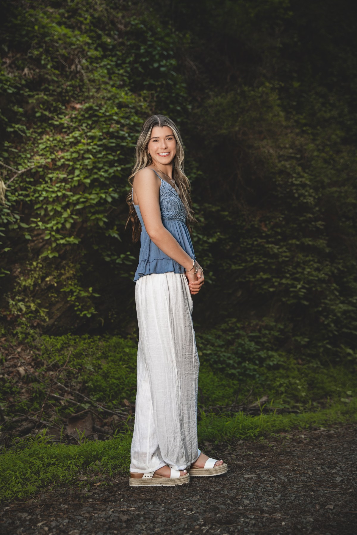 Senior portrait highlight