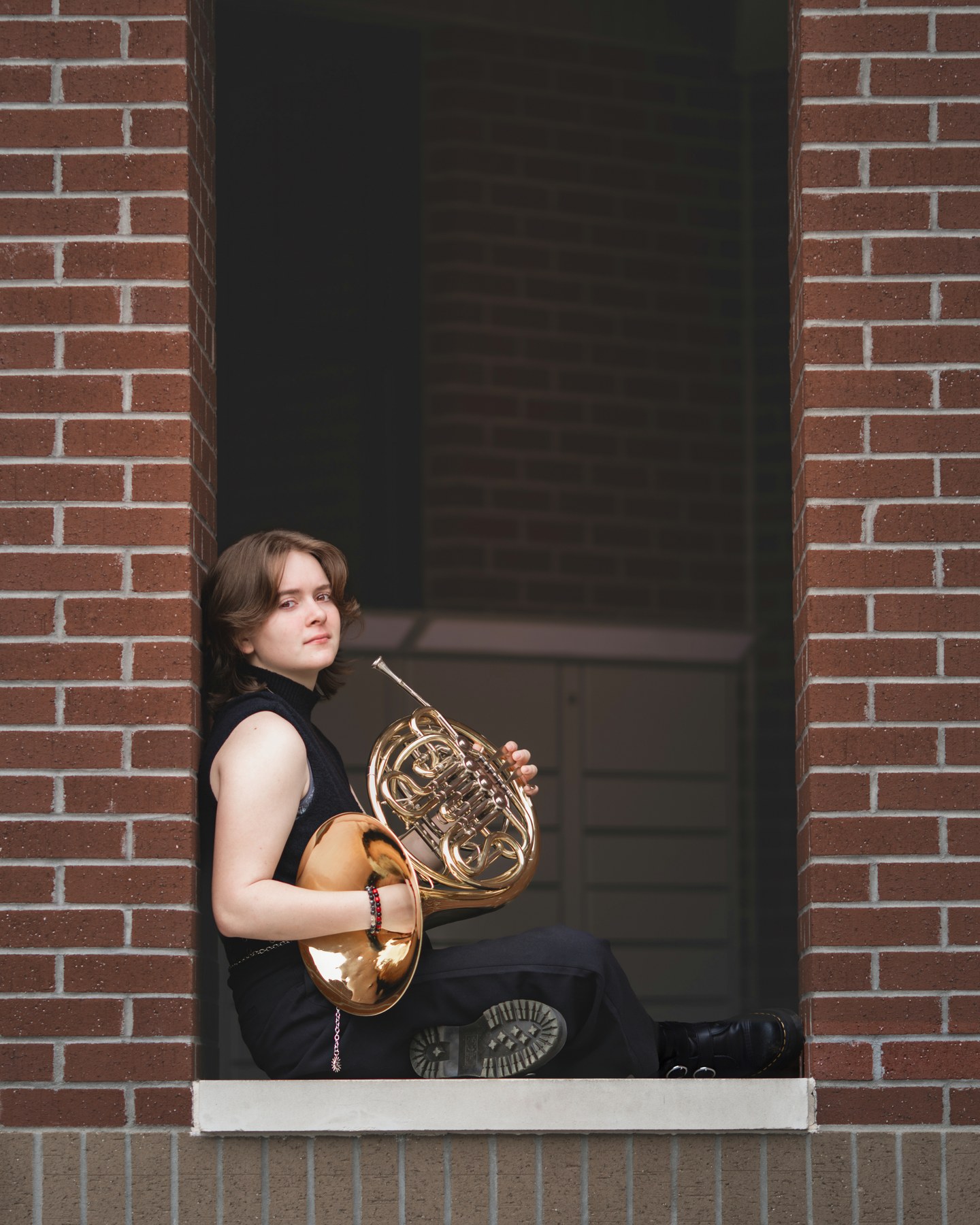 Senior portrait highlight