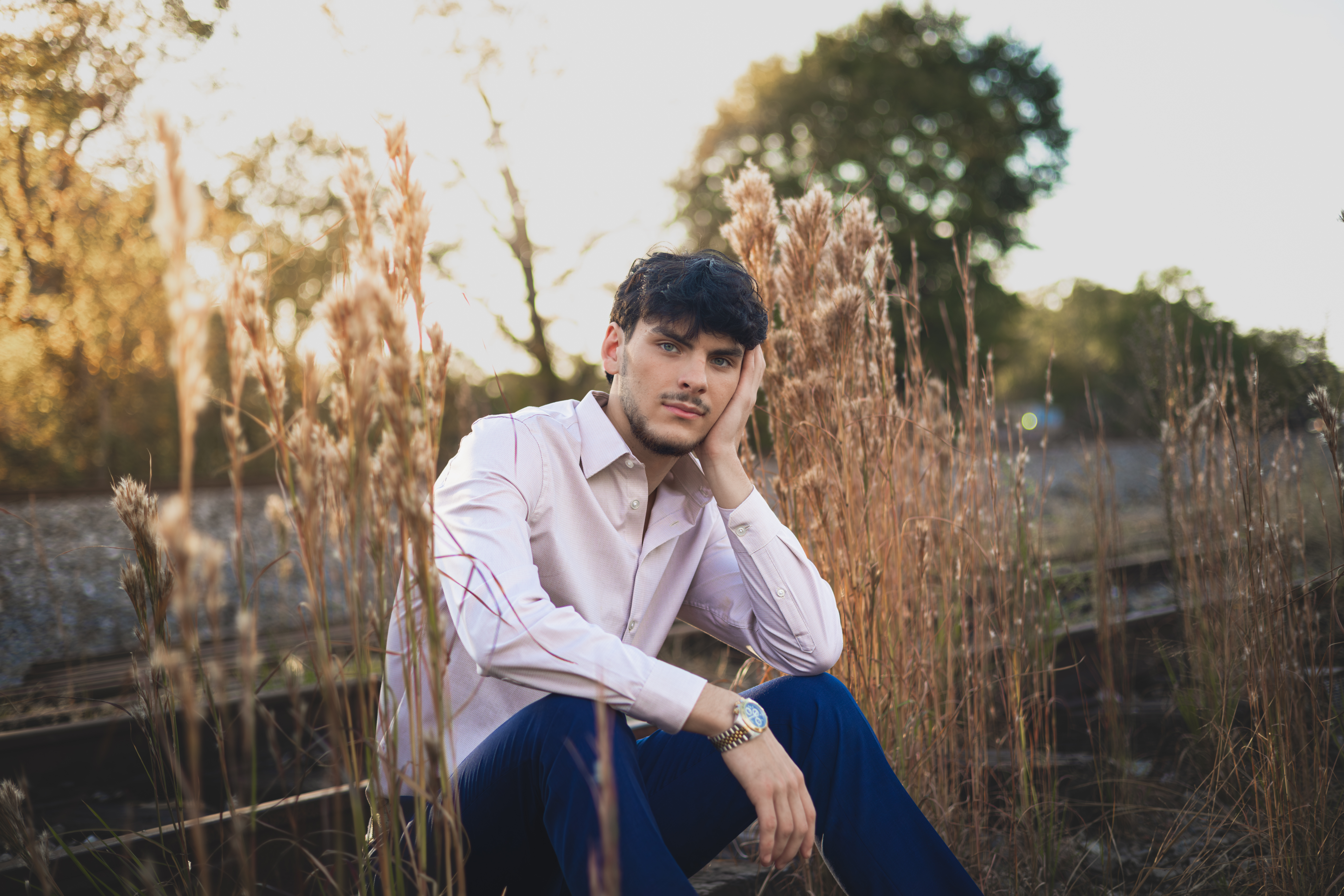 Logan senior portrait