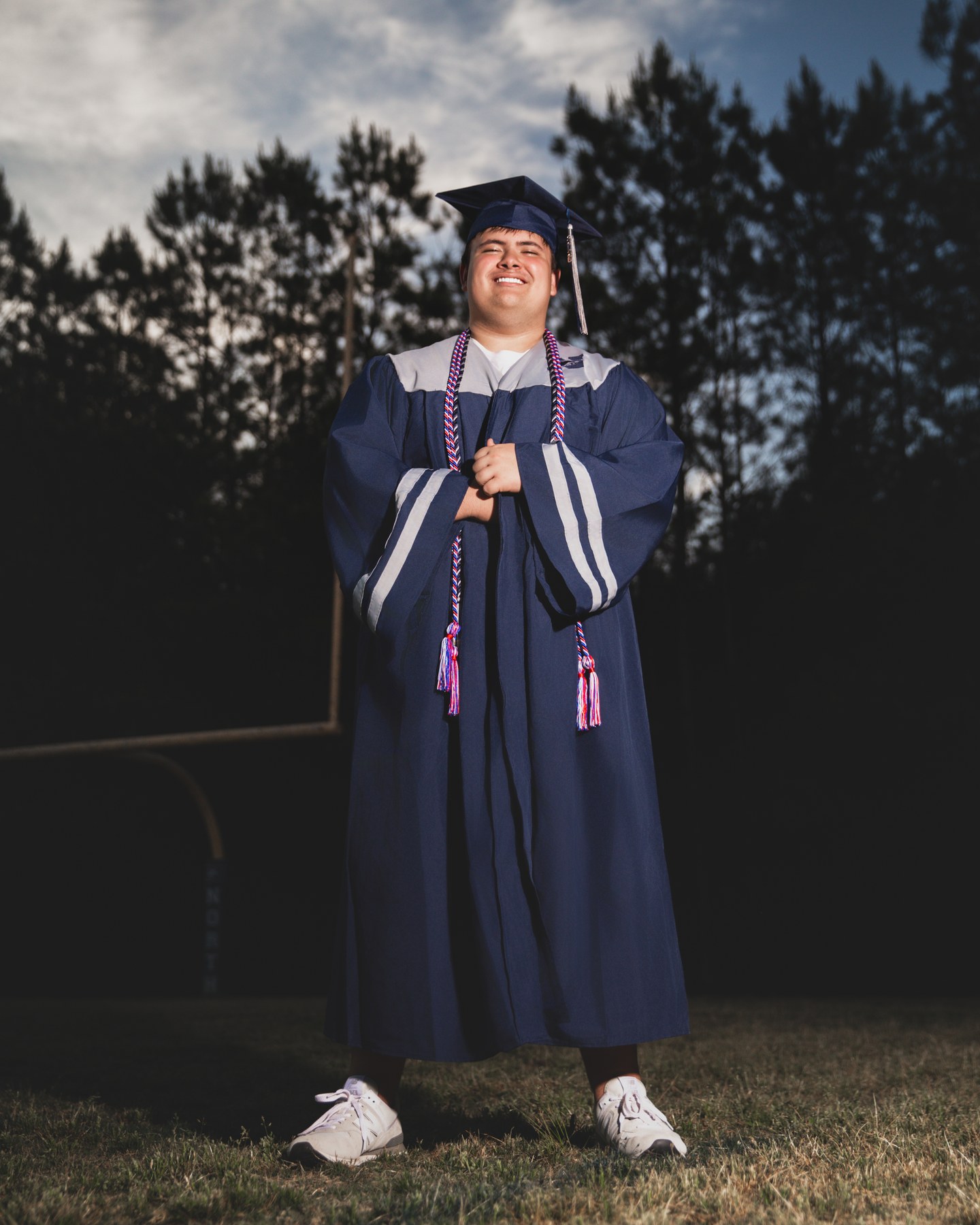 Senior portrait detail