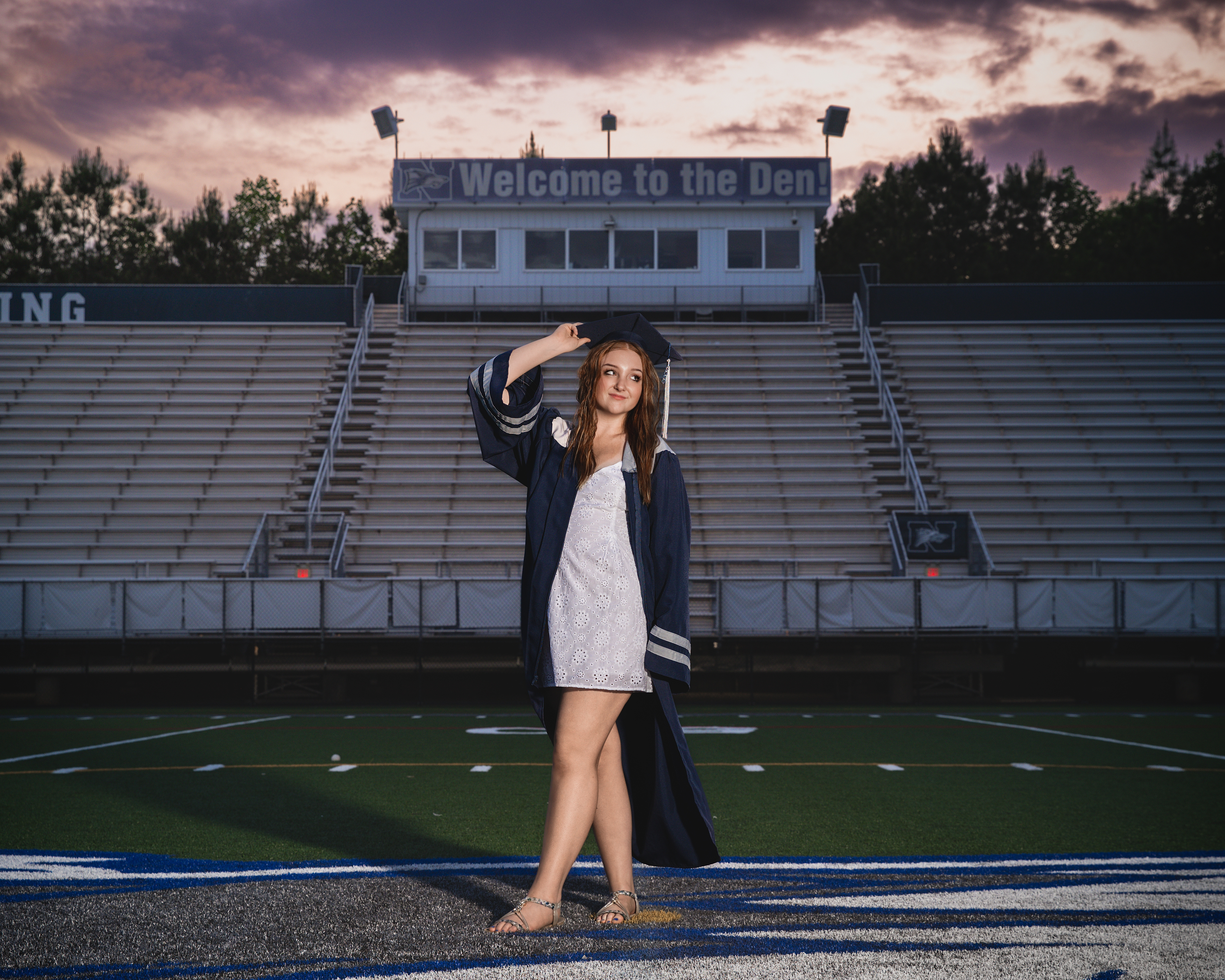 Natalie graduation portrait